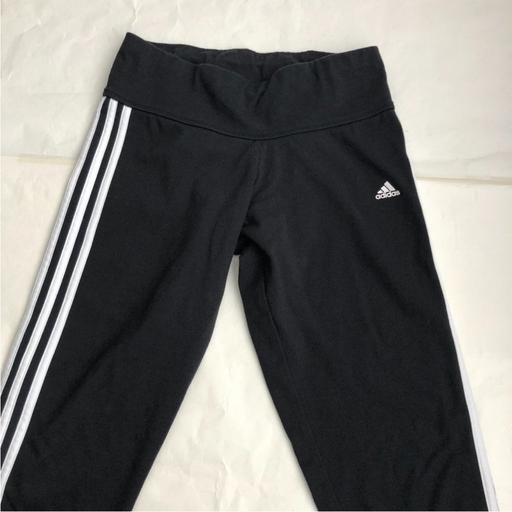 Black Womens Adidas Climalite Leggings Sport Essentials Size M